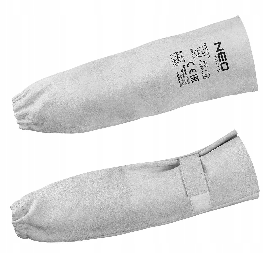 ZARĘKAWKI RĘKAWY SPAWALNICZE SKÓRZANE, NEO 97-672