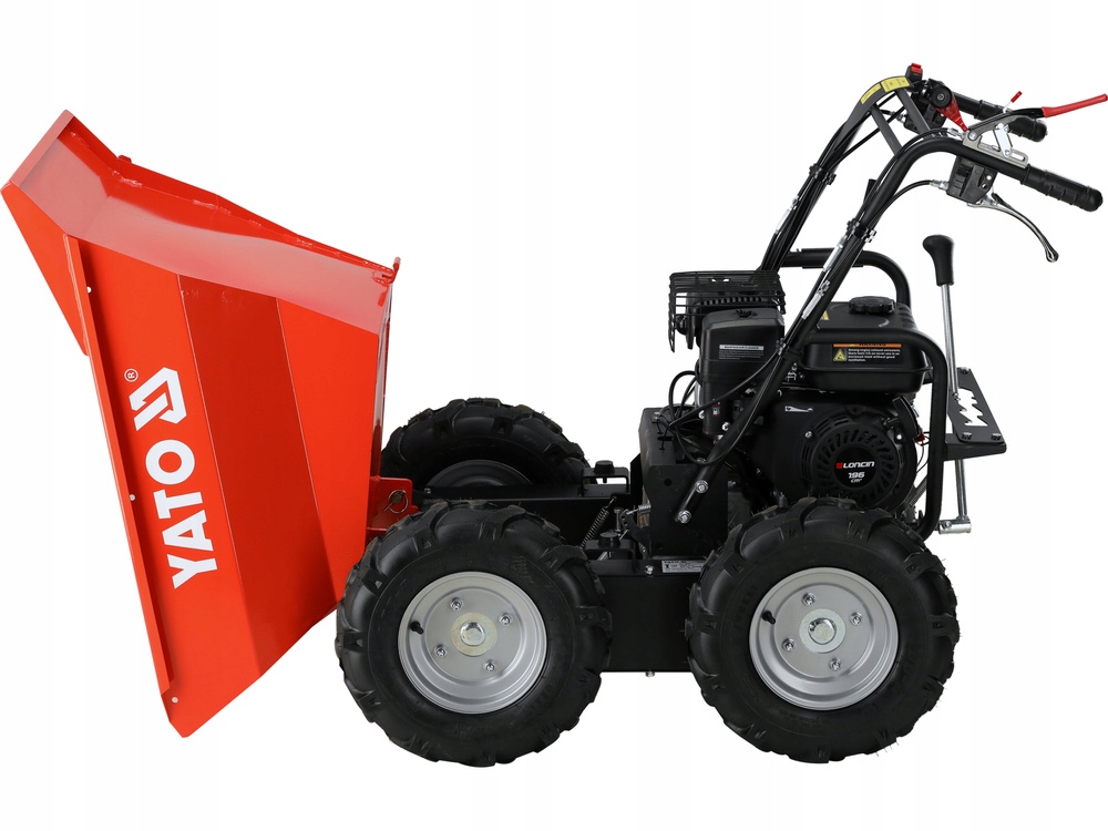 YATO SPALINOWE WOZIDŁO WYWROTKA TACZKA 300 KG 5.6 KM NAPĘD 4X4 YT-86115