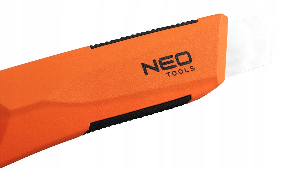 NEO NÓŻ OSTRZE ŁAMANE 18MM GUMOWANE WYKOŃCZENIE