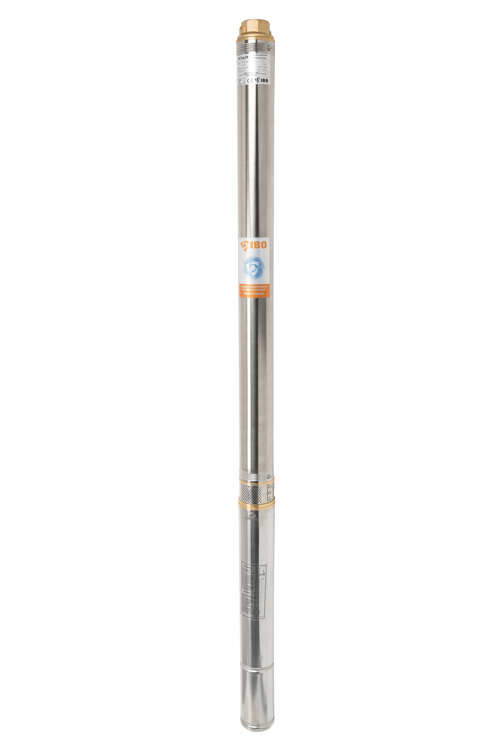 IBO POMPA GŁĘBINOWA 3 STM 16 100l/min ANTYPIASKOWA