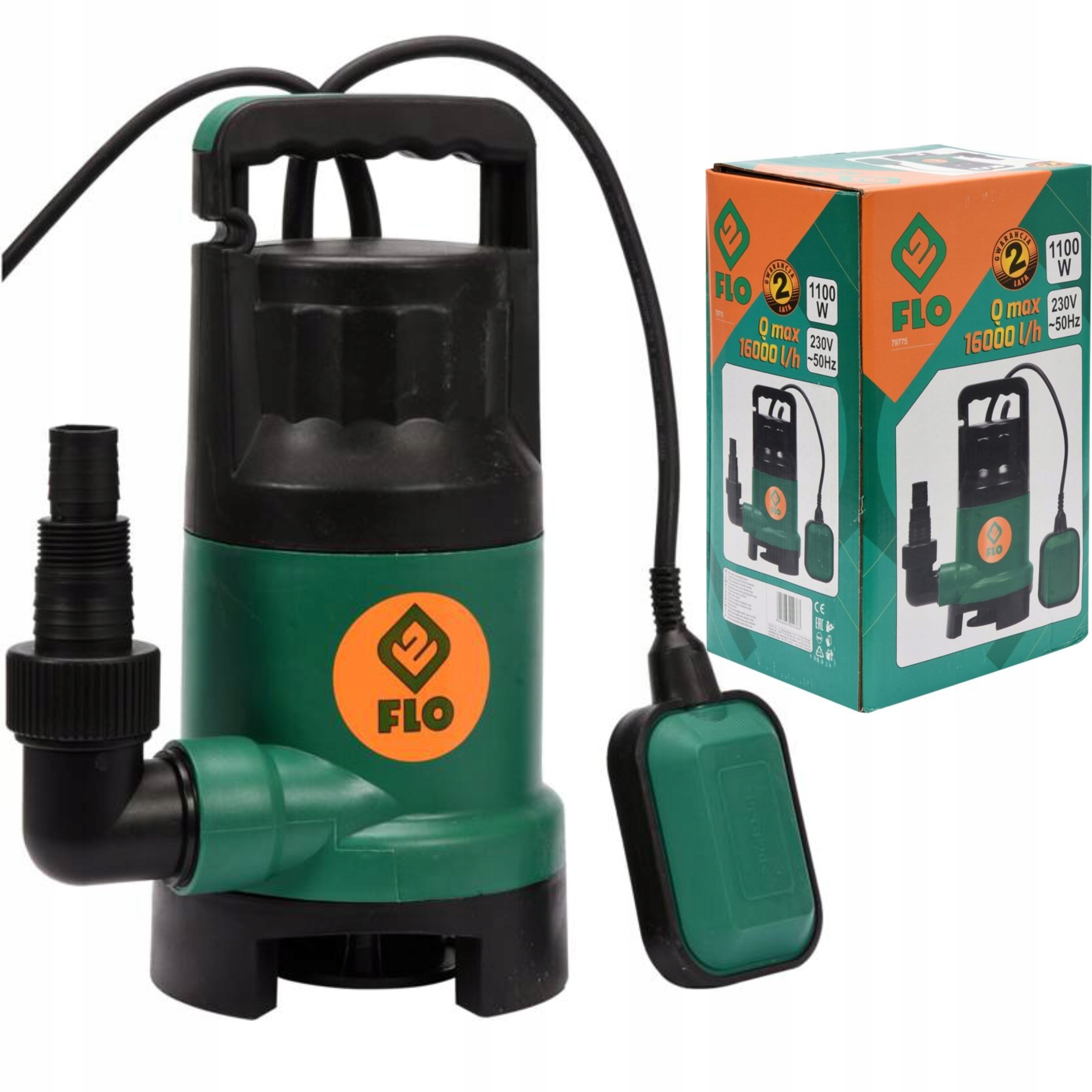 FLO 79775 POMPA ZANURZENIOWA DO WODY BRUDNEJ 1100W