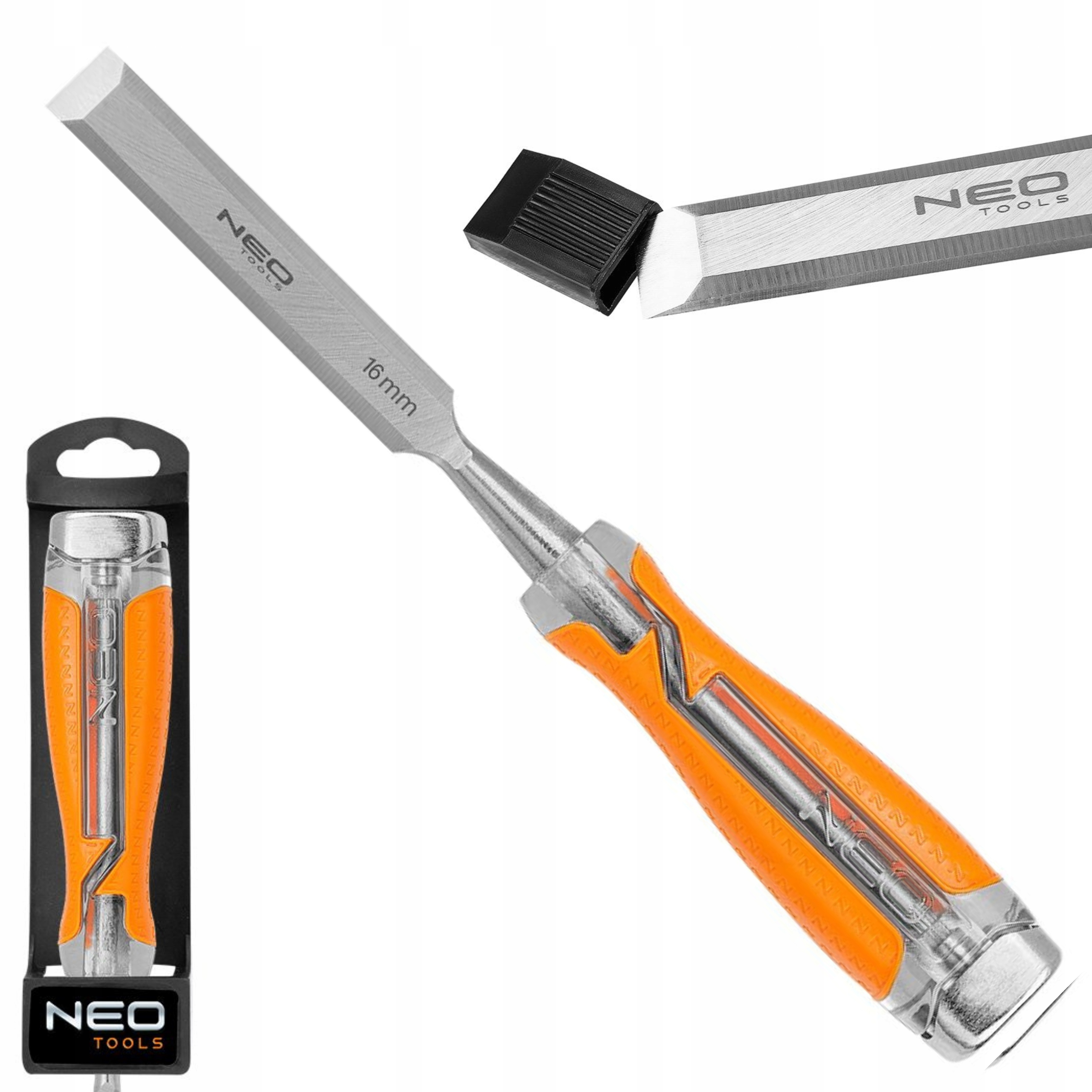 NEO 37-916 DŁUTO 16 MM CRV UCHWYT DWUKOMPONENTOWY