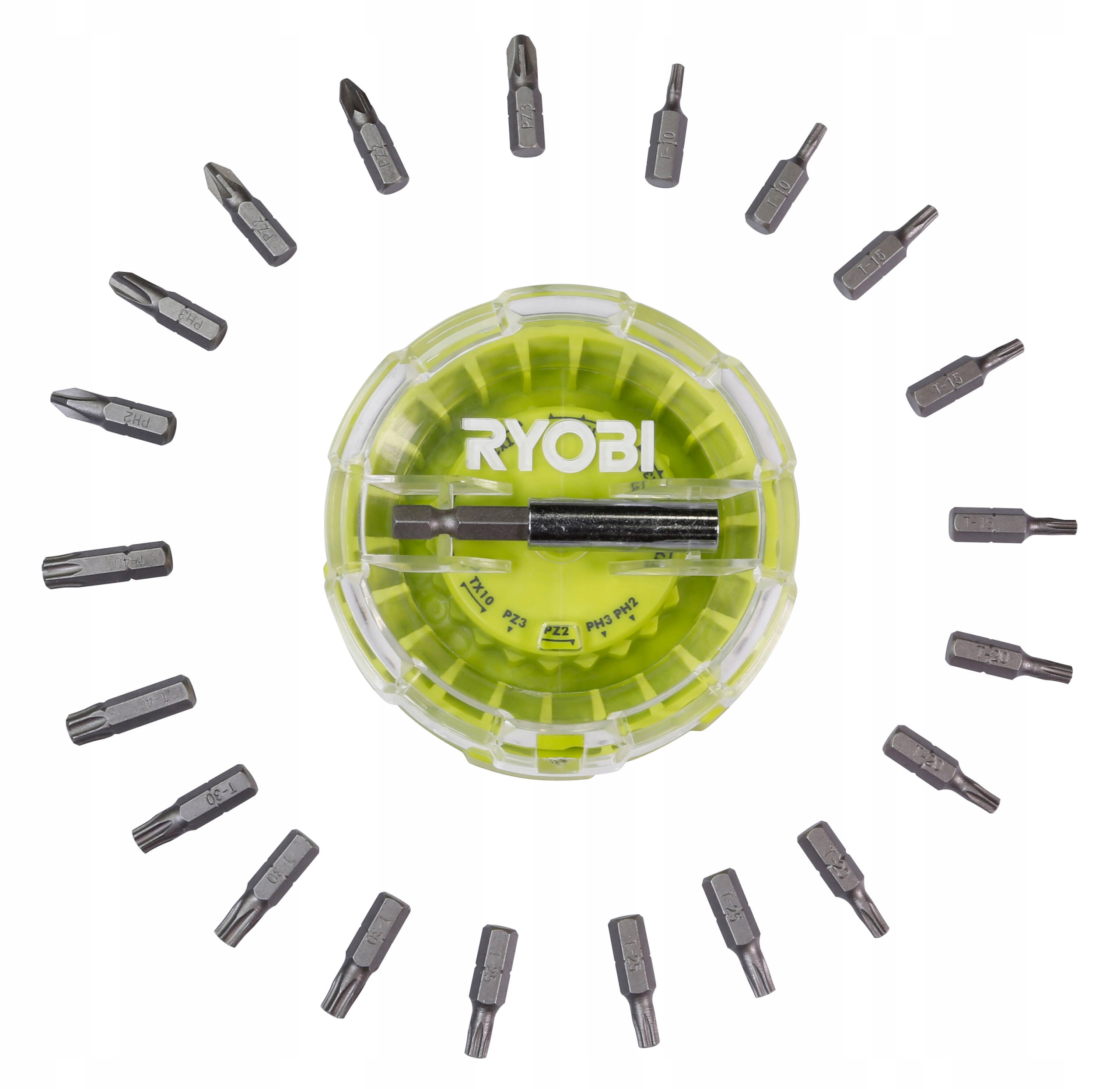 ZESTAW BITÓW PH PZ TX RAK22SDHOKT 22szt. RYOBI