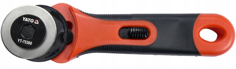 YATO NÓŻ KRĄŻKOWY INTROLIGATORSKI Z OKRĄGŁYM STALOWYM OSTRZEM 45MM YT-75360