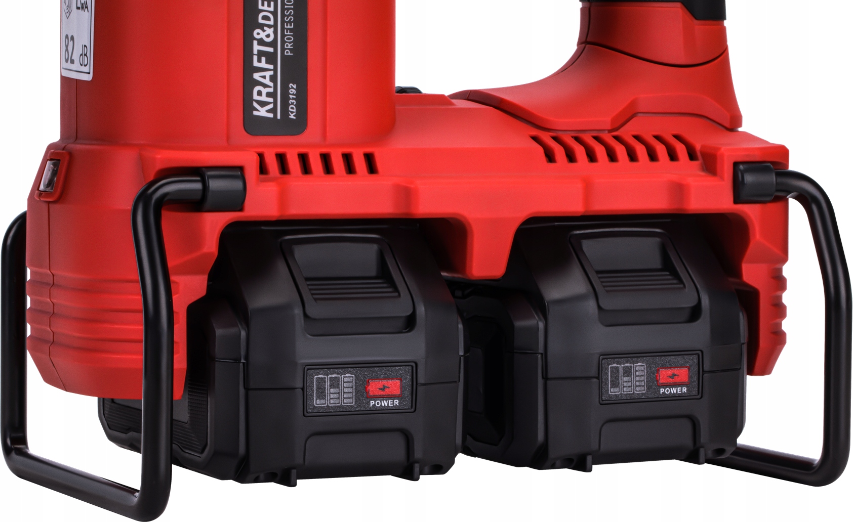 MŁOT UDAROWY AKUMULATOROWY 42V 10J BEZSZCZOTKOWY 2xAKUMULATOR 4Ah+AKCESORIA