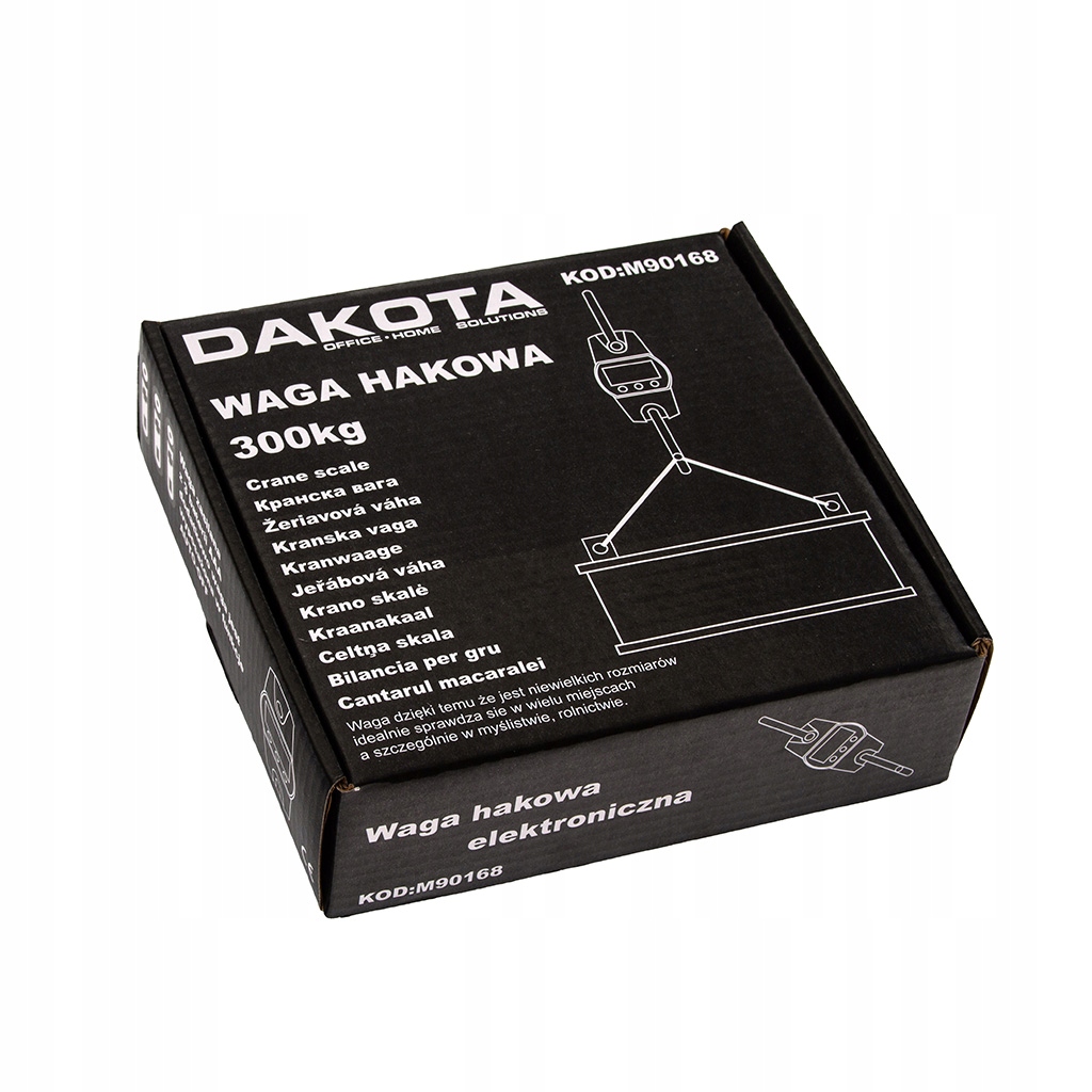 WAGA ELEKTRONICZNA HAKOWA PODWIESZANA 300KG PRZEMYSŁOWA DOKŁADNA M90168