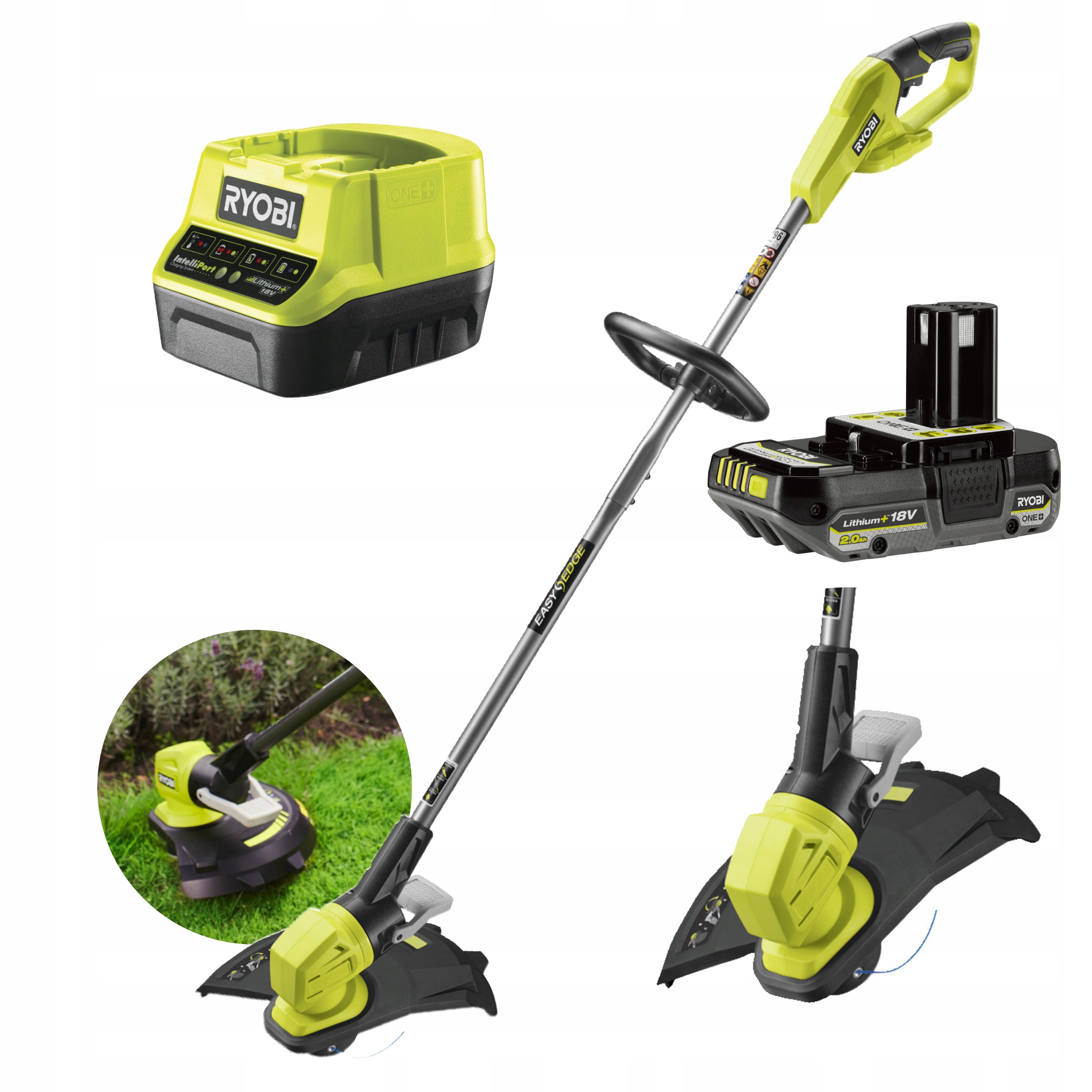 RYOBI PODKASZARKA AKUMULATOROWA RY18LT33B 18V +2Ah .