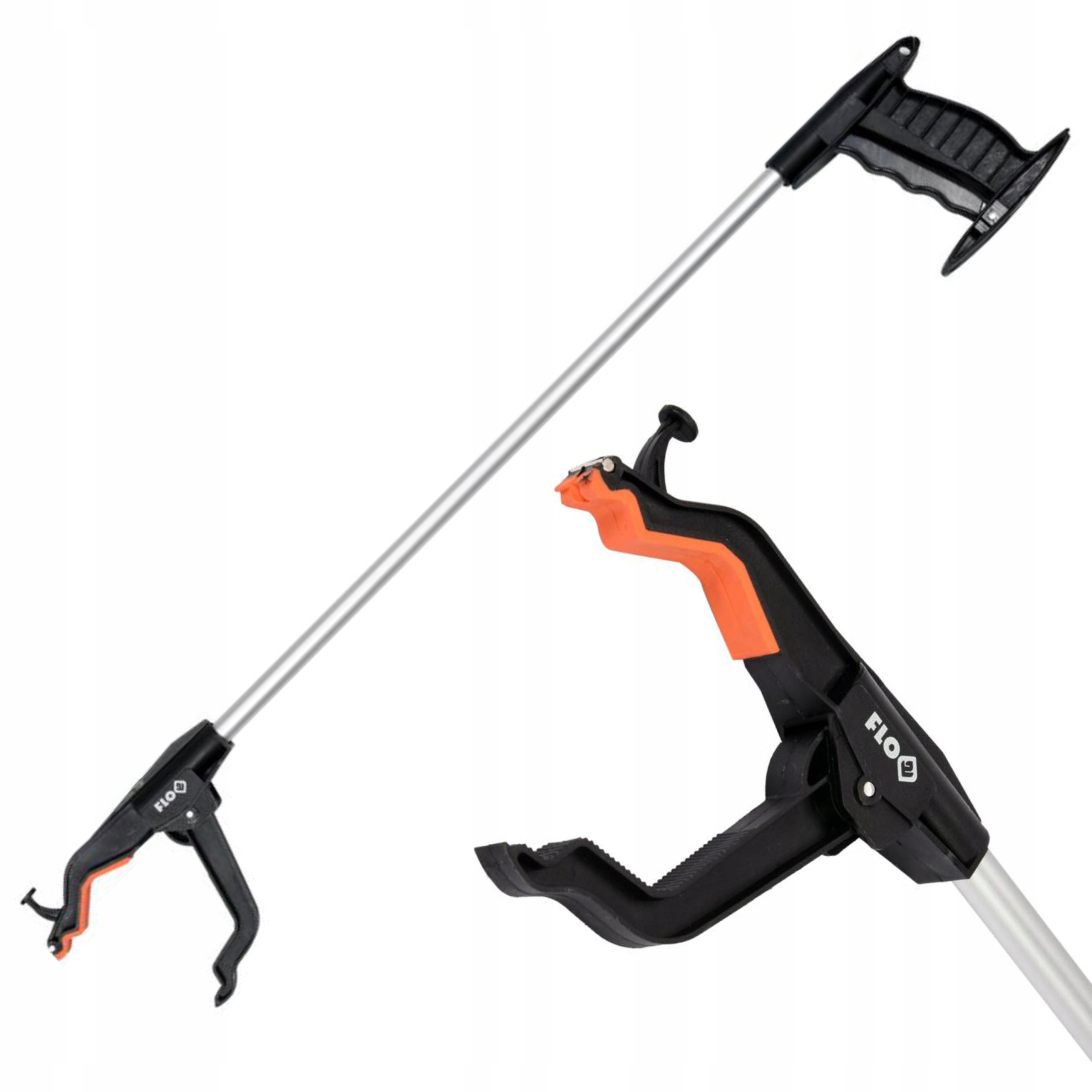 FLO CHWYTAK DO ZBIERANIA ŚMIECI RĘCZNY Z MAGNESEM DŁUGI 76cm FLO 89896