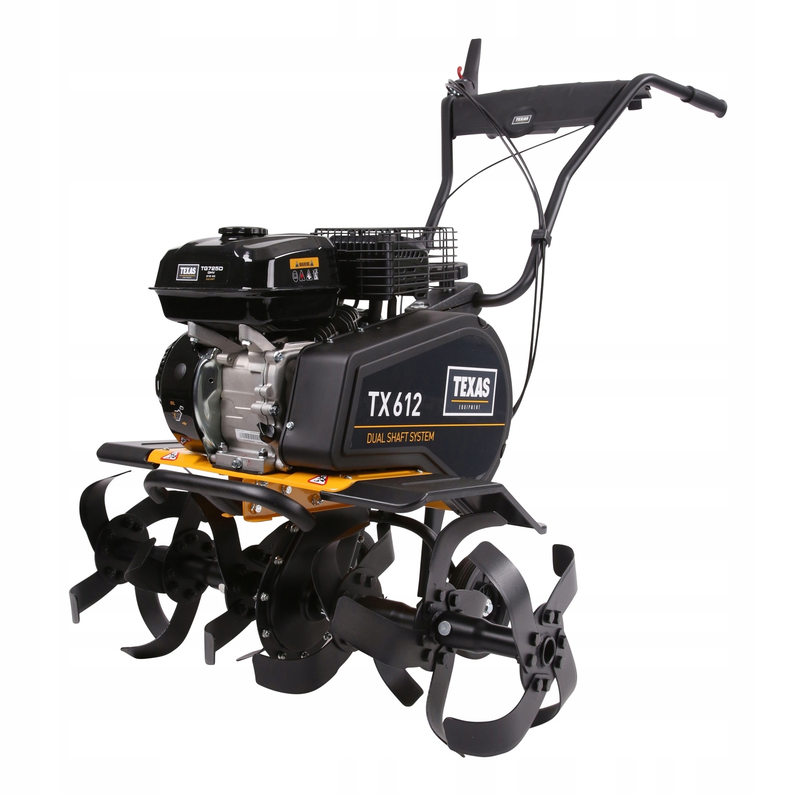 TEXAS MOCNA GLEBOGRYZARKA SPALINOWA 212cc TX612TG 85cm 6,5KM KULTYWATOR +OL