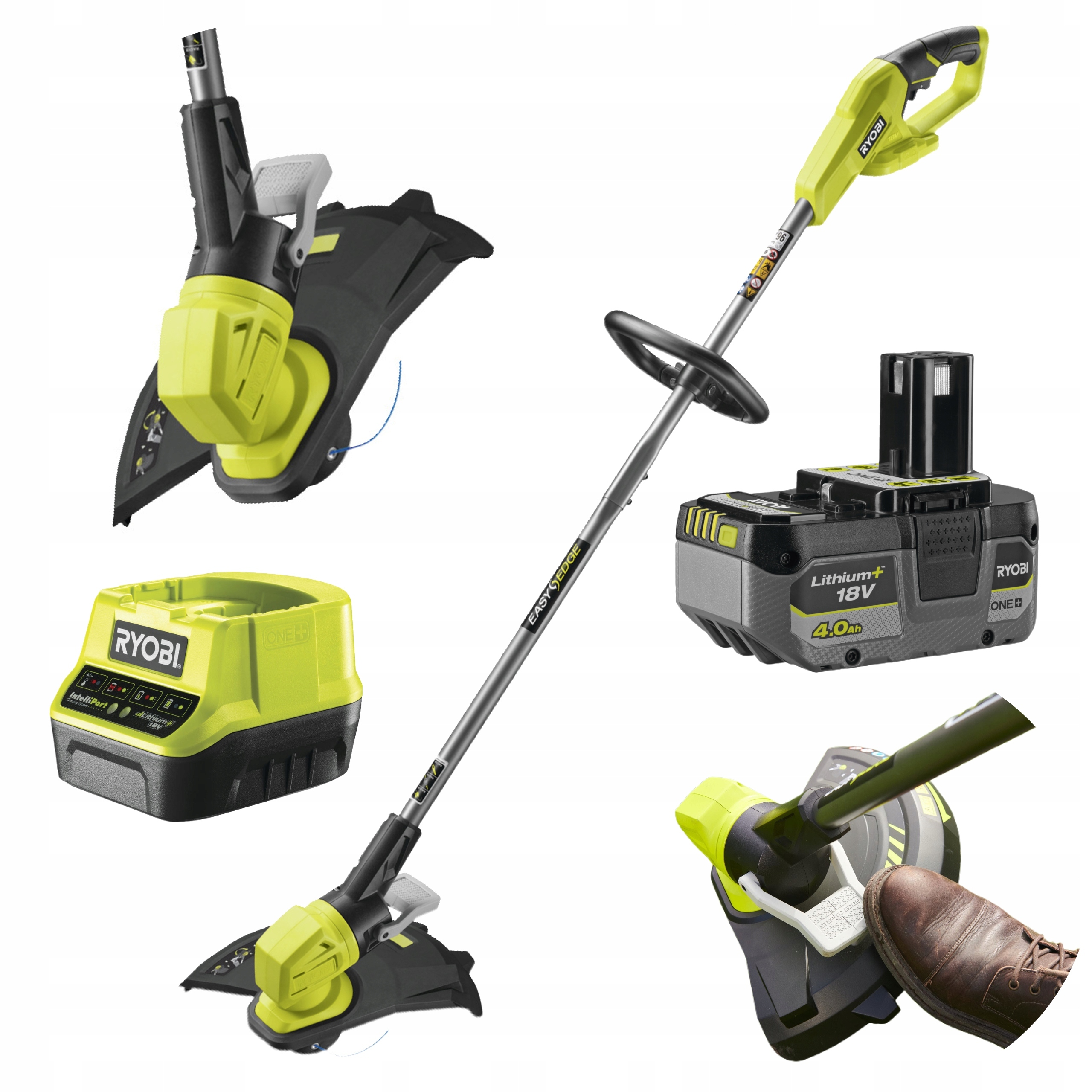 RYOBI PODKASZARKA AKUMULATOROWA RY18LT33B 18V +4Ah