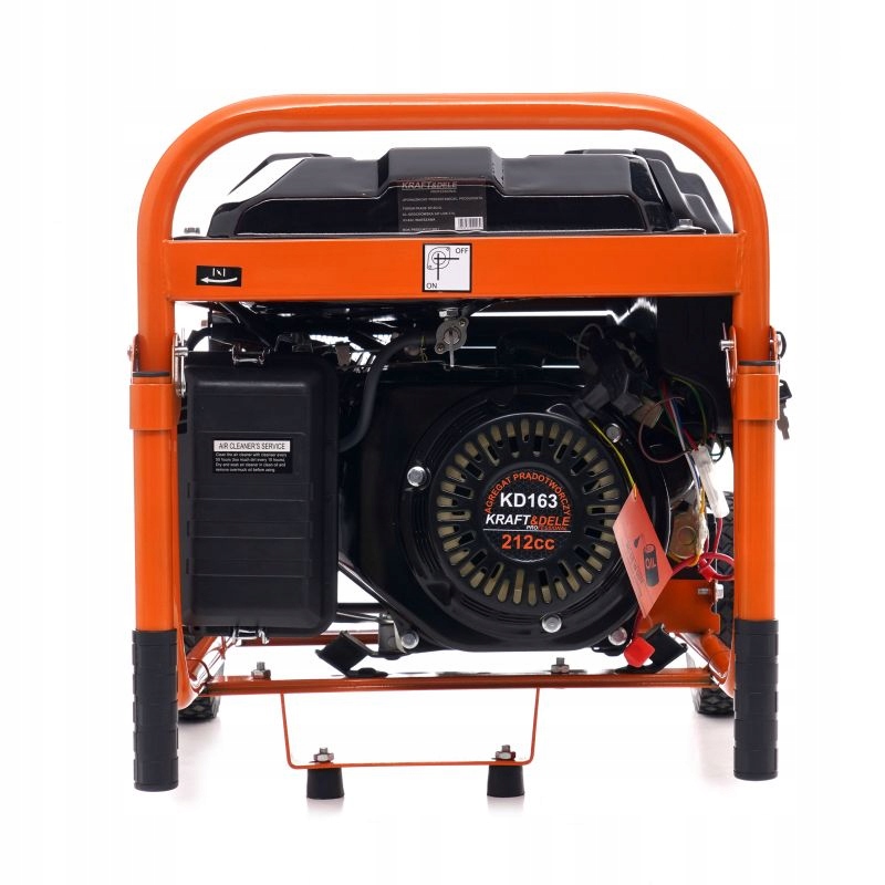 AGREGAT PRĄDOTWÓRCZY 3500W/1150W 3 FAZOWY 7KM GENERATOR PRĄDU BENZYNOWY 4T