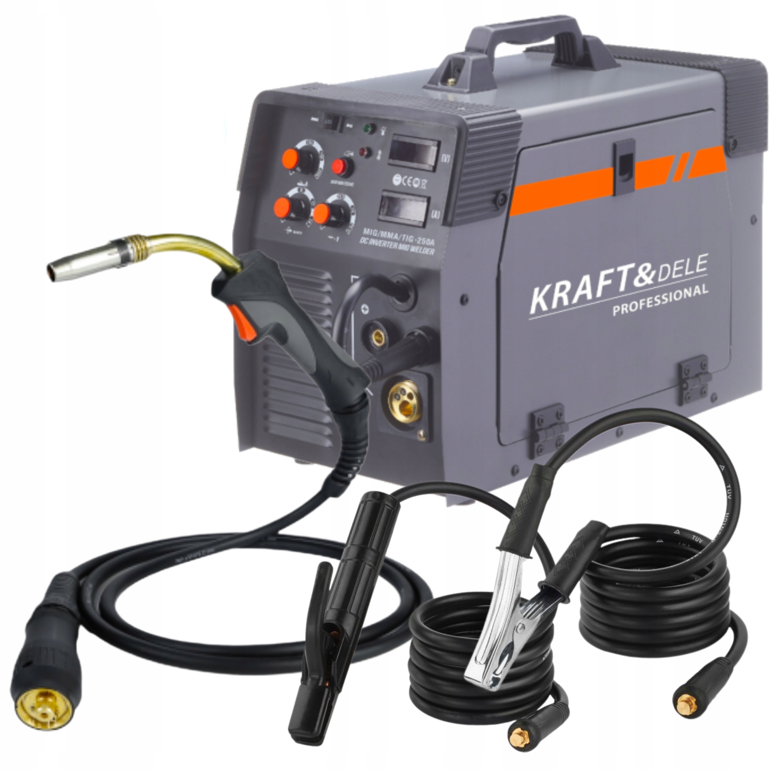 KRAFT&DELE SPAWARKA INWERTOROWA MIGOMAT MIG / MAG / MMA / TIG 250A KD1884