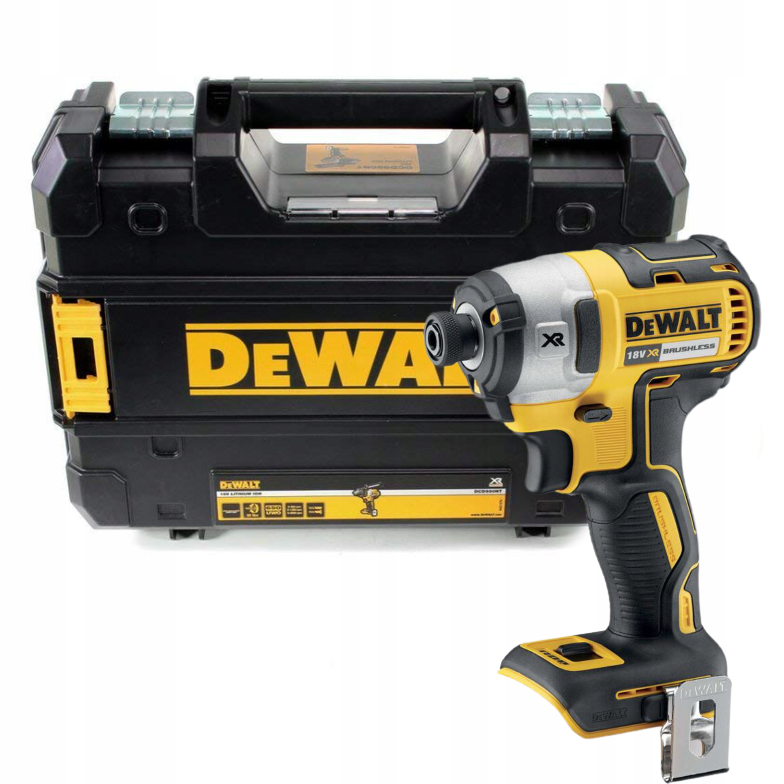 DEWALT DCF887NT KLUCZ ZAKRĘTARKA UDAROWA 18V 205NM LED SKRZYNKA WALIZKA