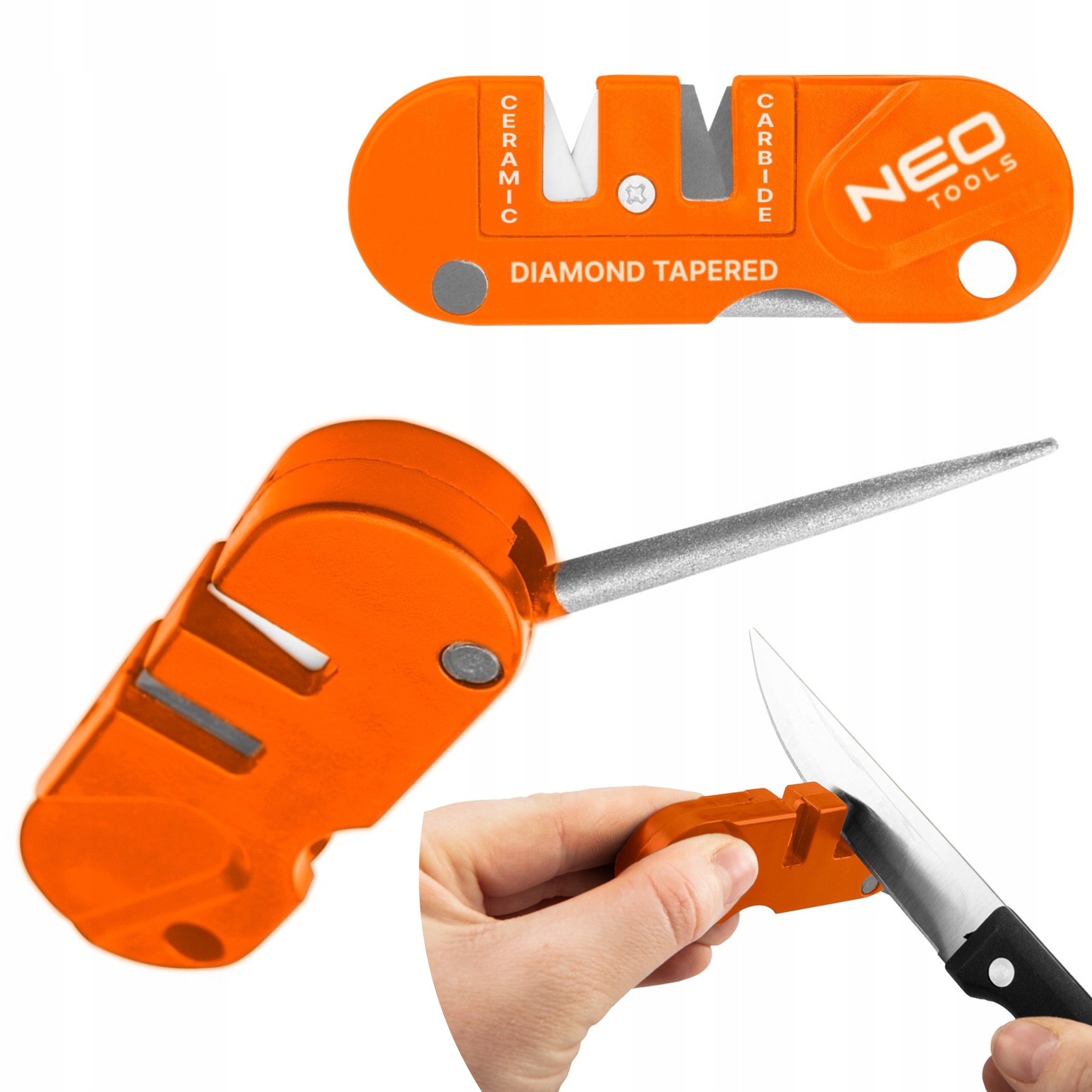 NEO OSTRZAŁKA DO NOŻY KIESZONKOWA Z WĘGLIKA WOLFRAMU I CERAMIKI 56-054