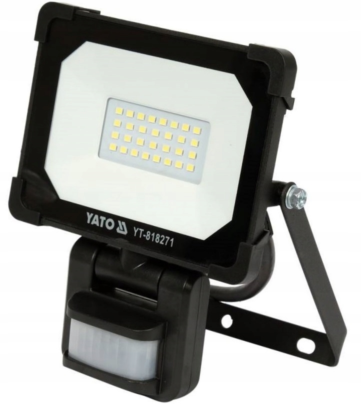 YATO HALOGEN NAŚWIETLACZ LED 20W CZUJNIK RUCHU