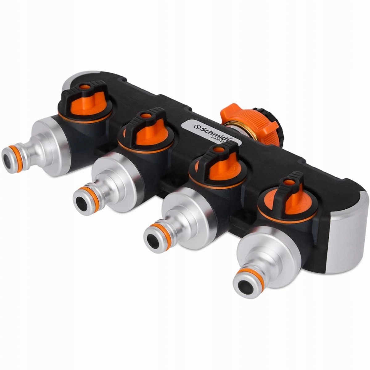 SCHMITH POCZWÓRNY ROZDZIELACZ WĘŻA Z ZAWORKAMI KRAN 3/4" 1/2" SCH14W02212