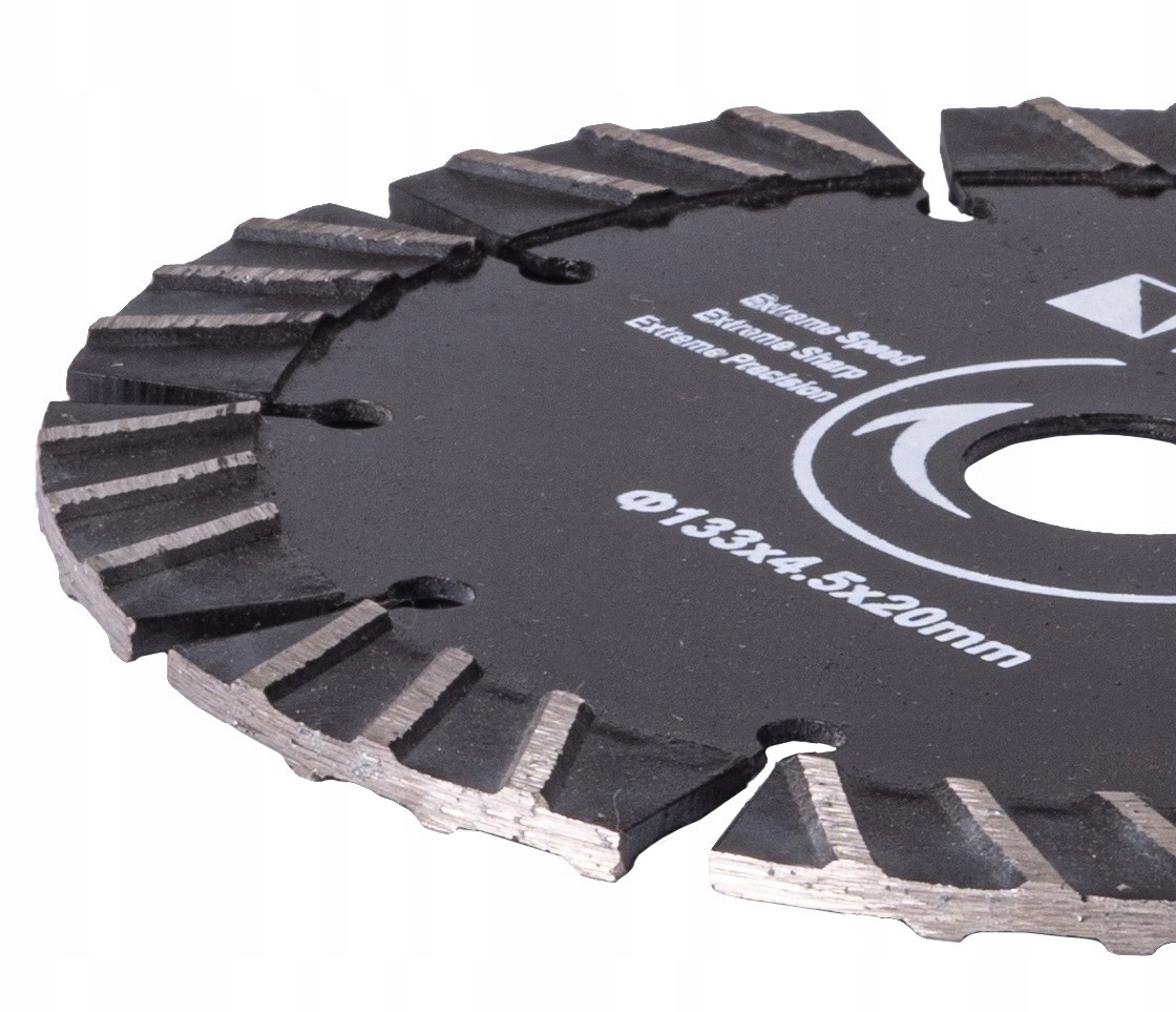 TARCZA DIAMENTOWA DO BRUZDOWNICY PIŁA 133 MM BETON PM-TDB-133x4,5x20 PM1009