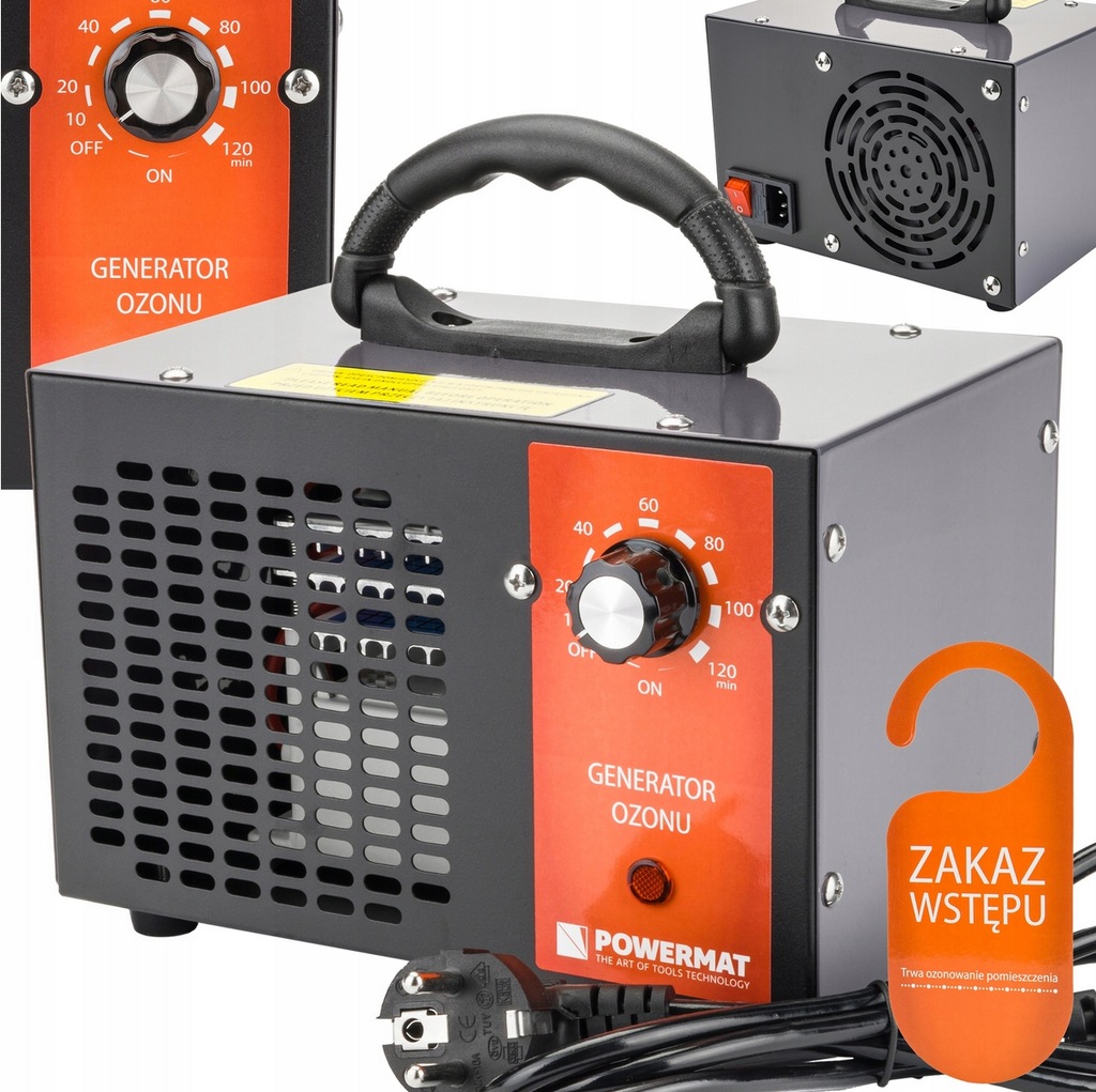 POWERMAT GENERATOR OZONU OZON MOCNY 36 000 MG/H OZONATOR +TIMER GOZ-36T