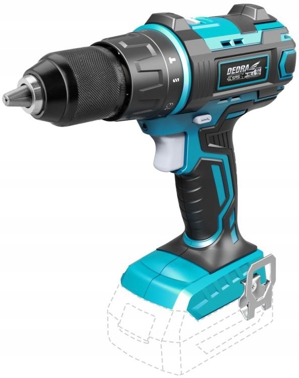 DEDRA ZESTAW NARZĘDZI SAS+ALL, wiertarko-wkrętarka