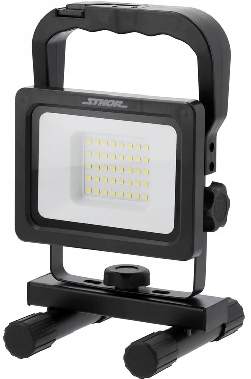 REFLEKTOR LAMPA ROBOCZA HALOGEN LED 20W SMD 2000LM PRZENOŚNY AKUMULATOROWY
