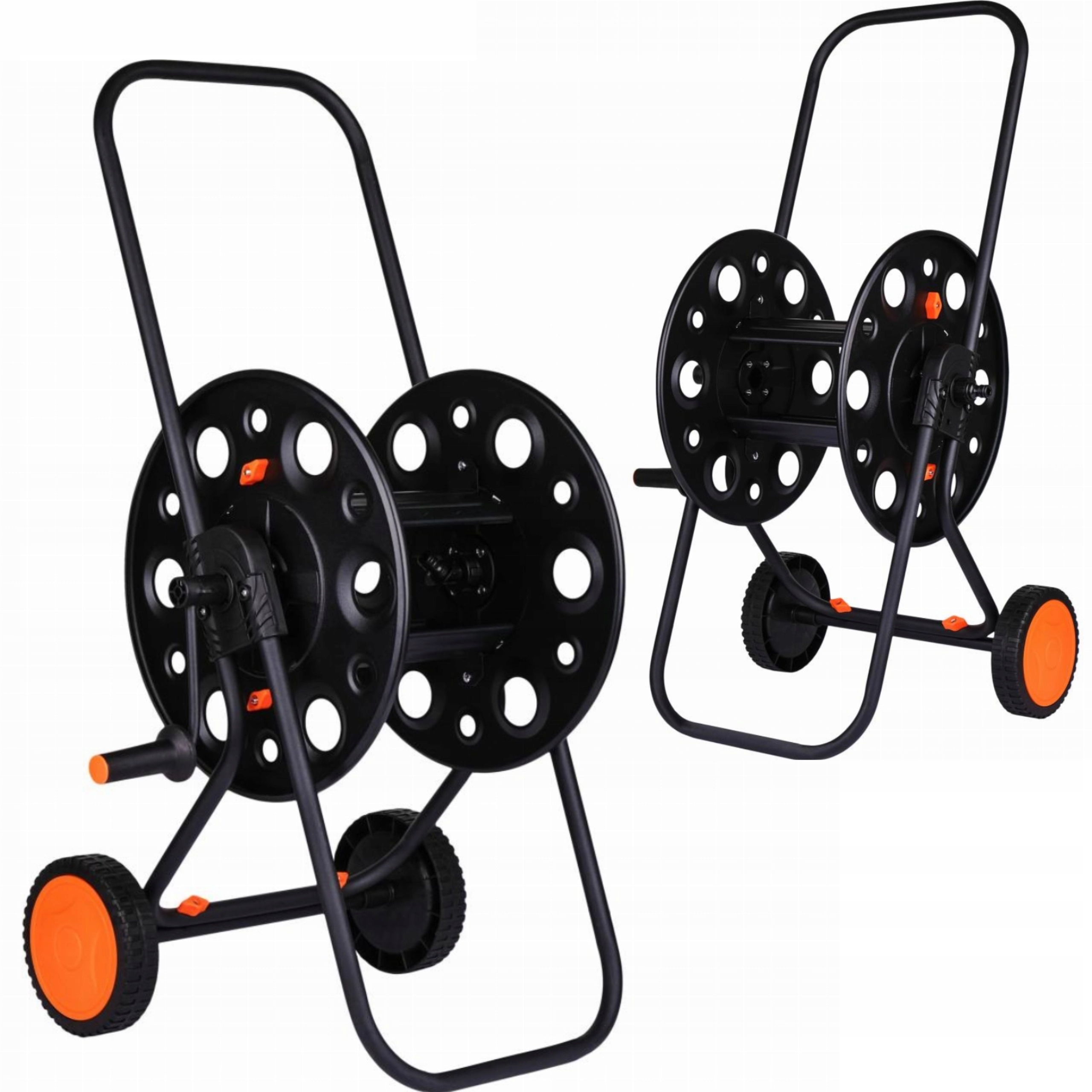 SCHMITH METALOWY WÓZEK NA WĄŻ OGRODOWY 1/2" DO 100m PREMIUM SCH14W02401