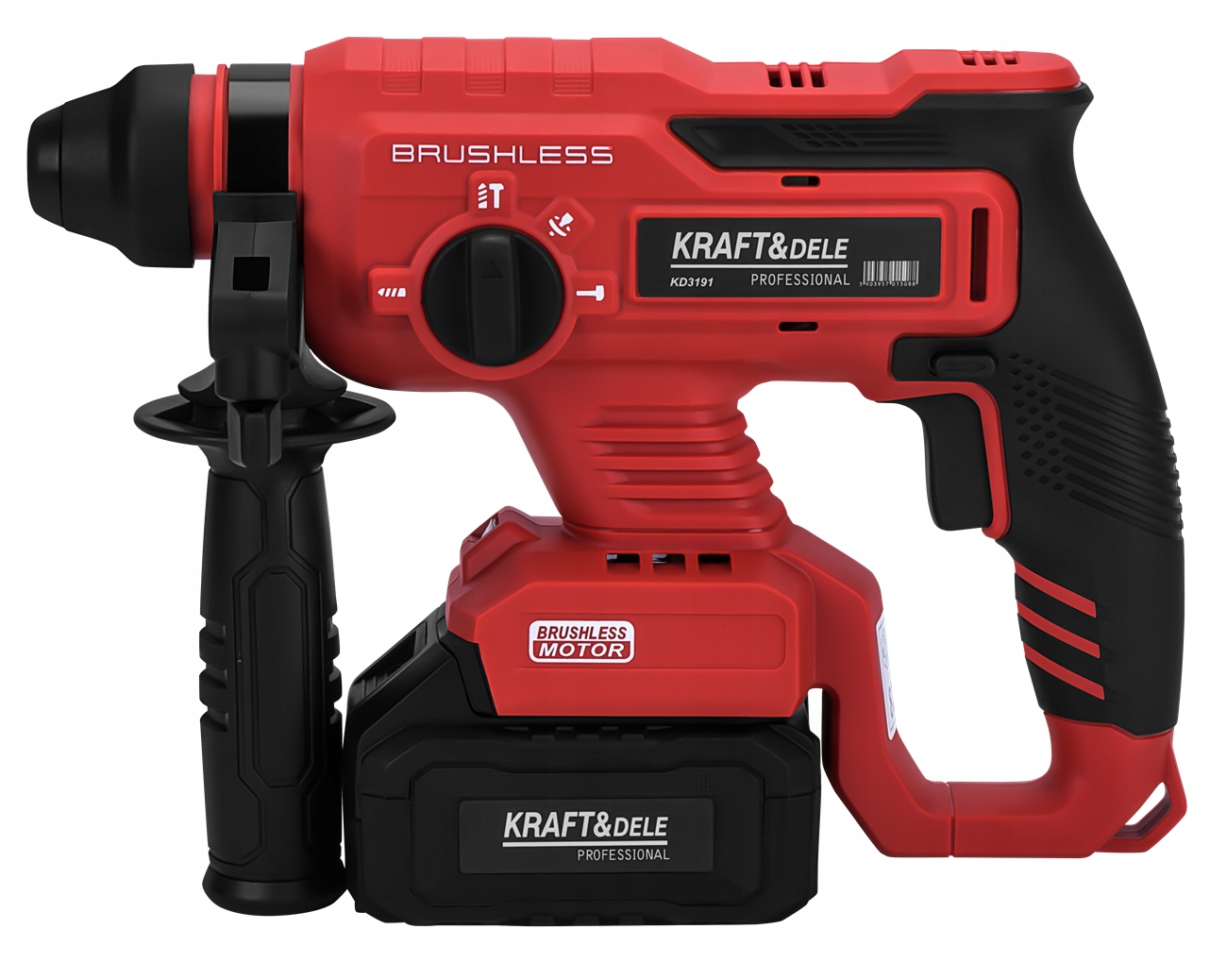 MŁOT UDAROWY AKUMULATOROWY 21V 3J BEZSZCZOTKOWY 2X AKUMULATOR 4AH MOCNY