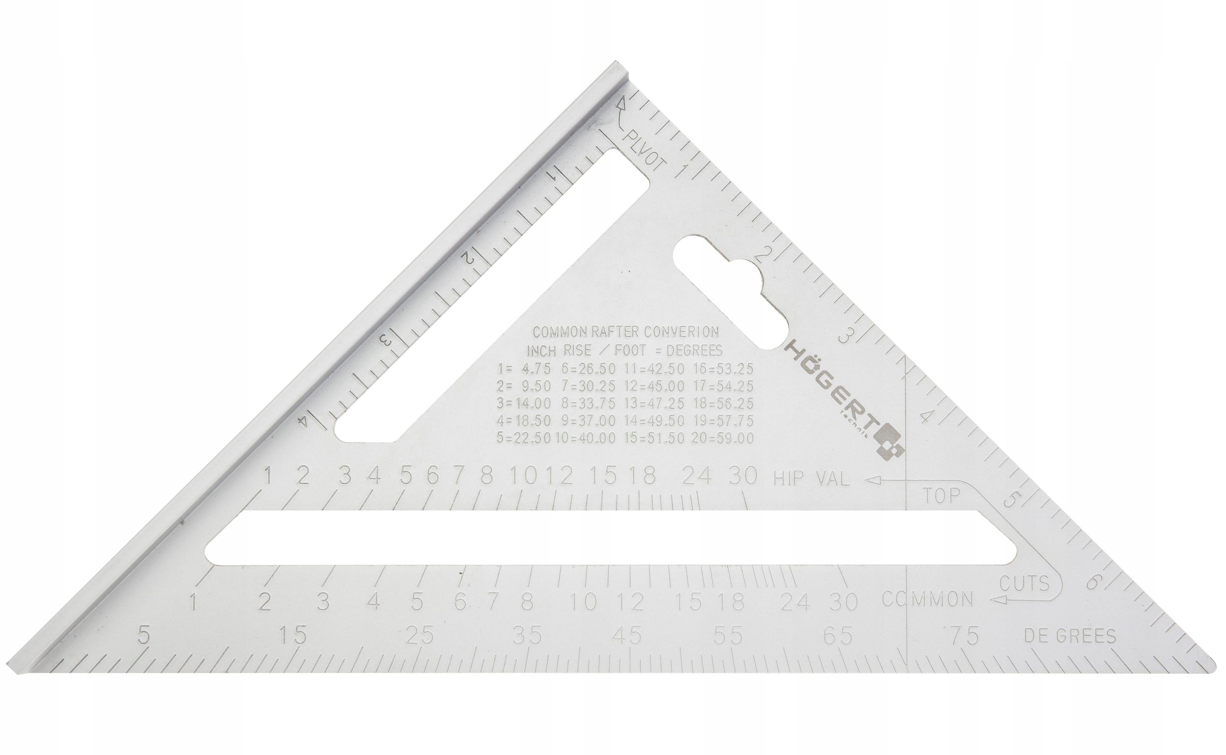 KĄTOWNIK CIESIELSKI BUDOWLANY STOLARSKI ALU 185mm