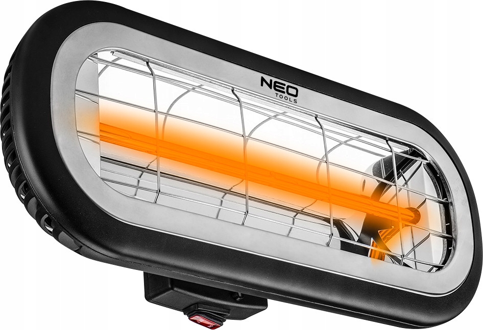 NEO PROMIENNIK CIEPŁA PODCZERWIENI LAMPA GRZEWCZA IP65 NAGRZEWNICA 2KW