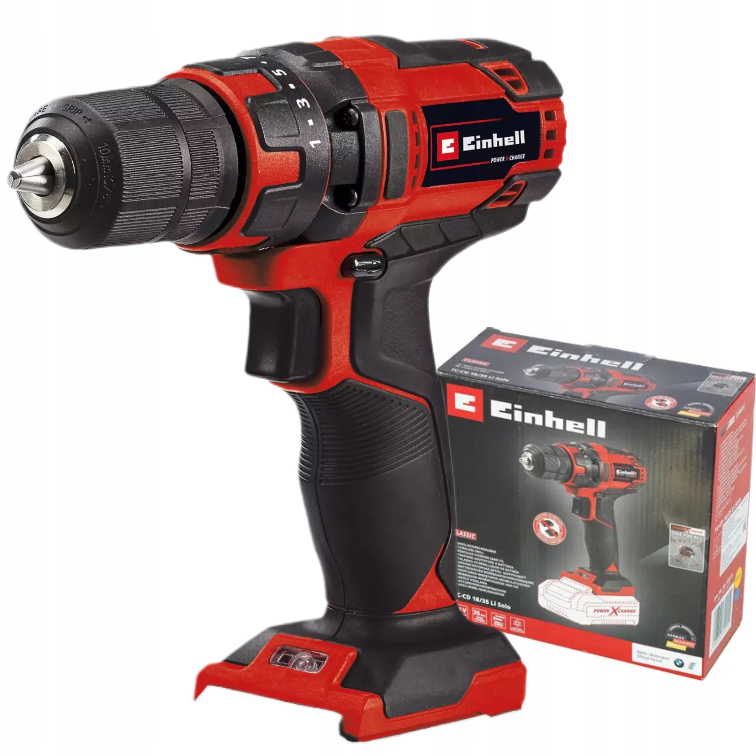 EINHELL WIERTARKO-WKRĘTARKA AKUMULATOROWA 18V REGULACJA TC-CD 18/35 Li Solo