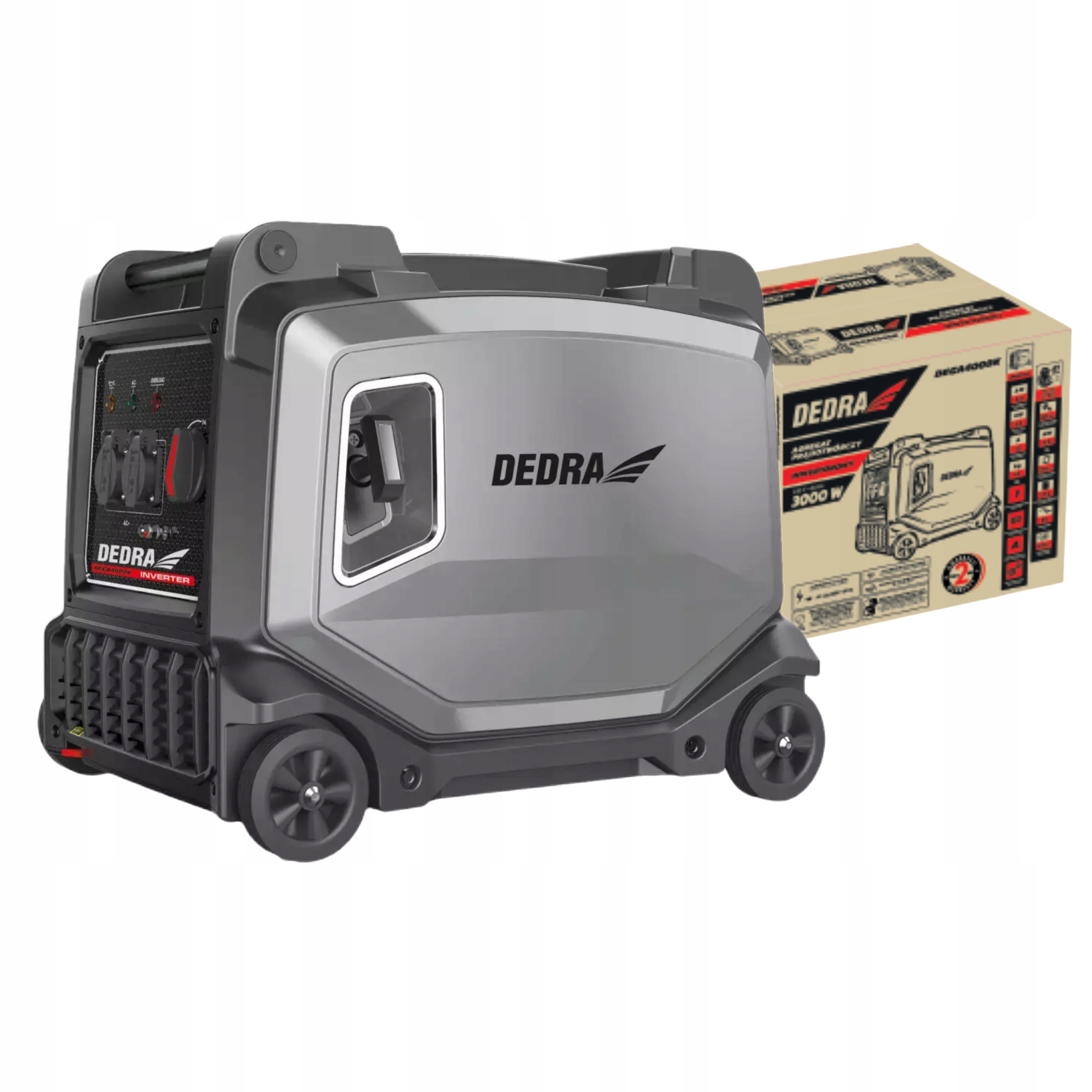 DEDRA AGREGAT GENERATOR PRĄDOTWÓRCZY INWERTOROWY 3,0/3,3KW DEDRA DEGA4000K