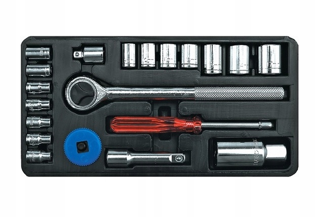 ZESTAW KLUCZY NASADOWYCH 3/8'' 4-17 MM 20 SZTUK 58210