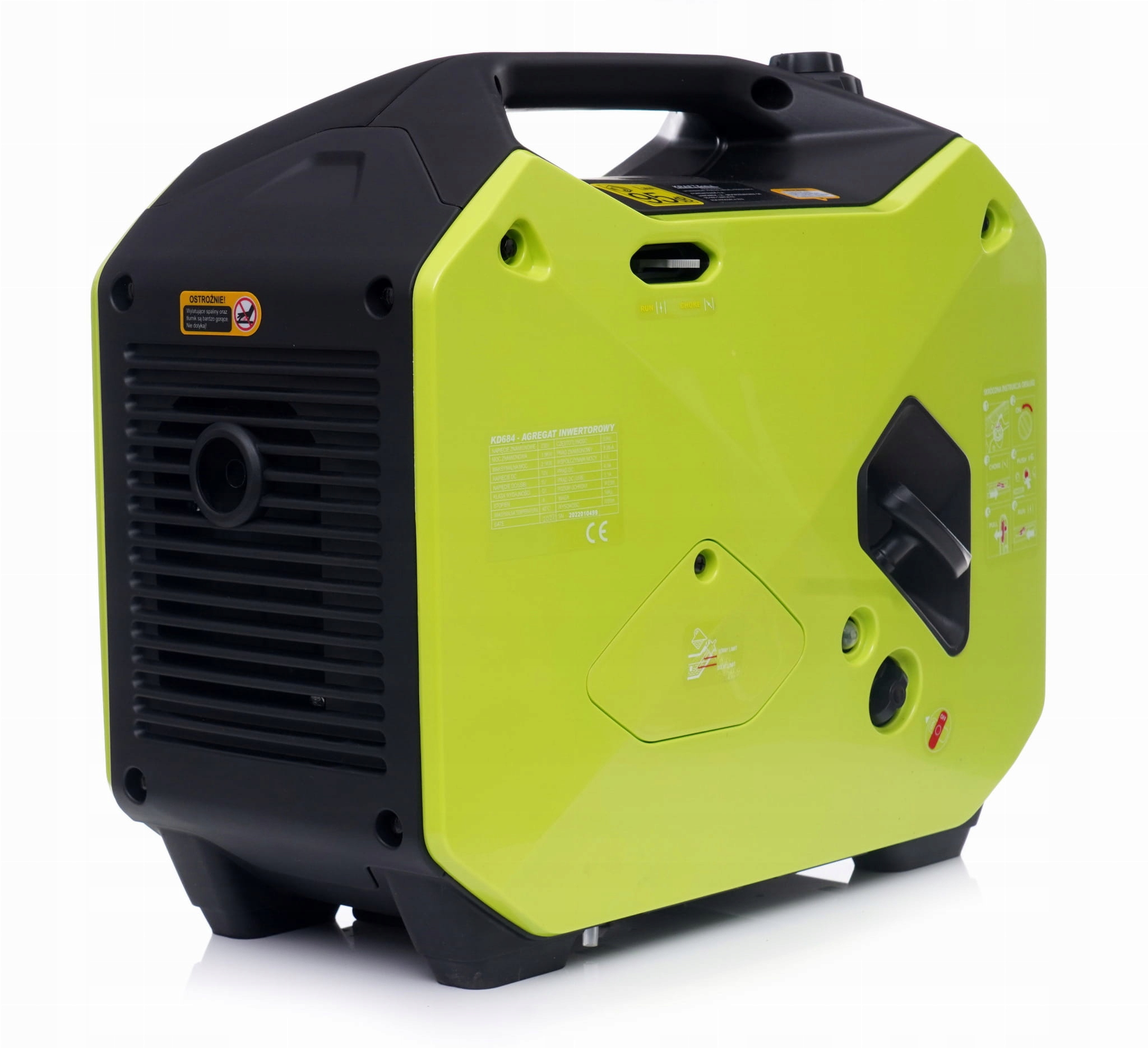 KRAFT&DELE AGREGAT PRĄDOTWÓRCZY GENERATOR INWERTOROWY 1-FAZOWY 2100W KD684