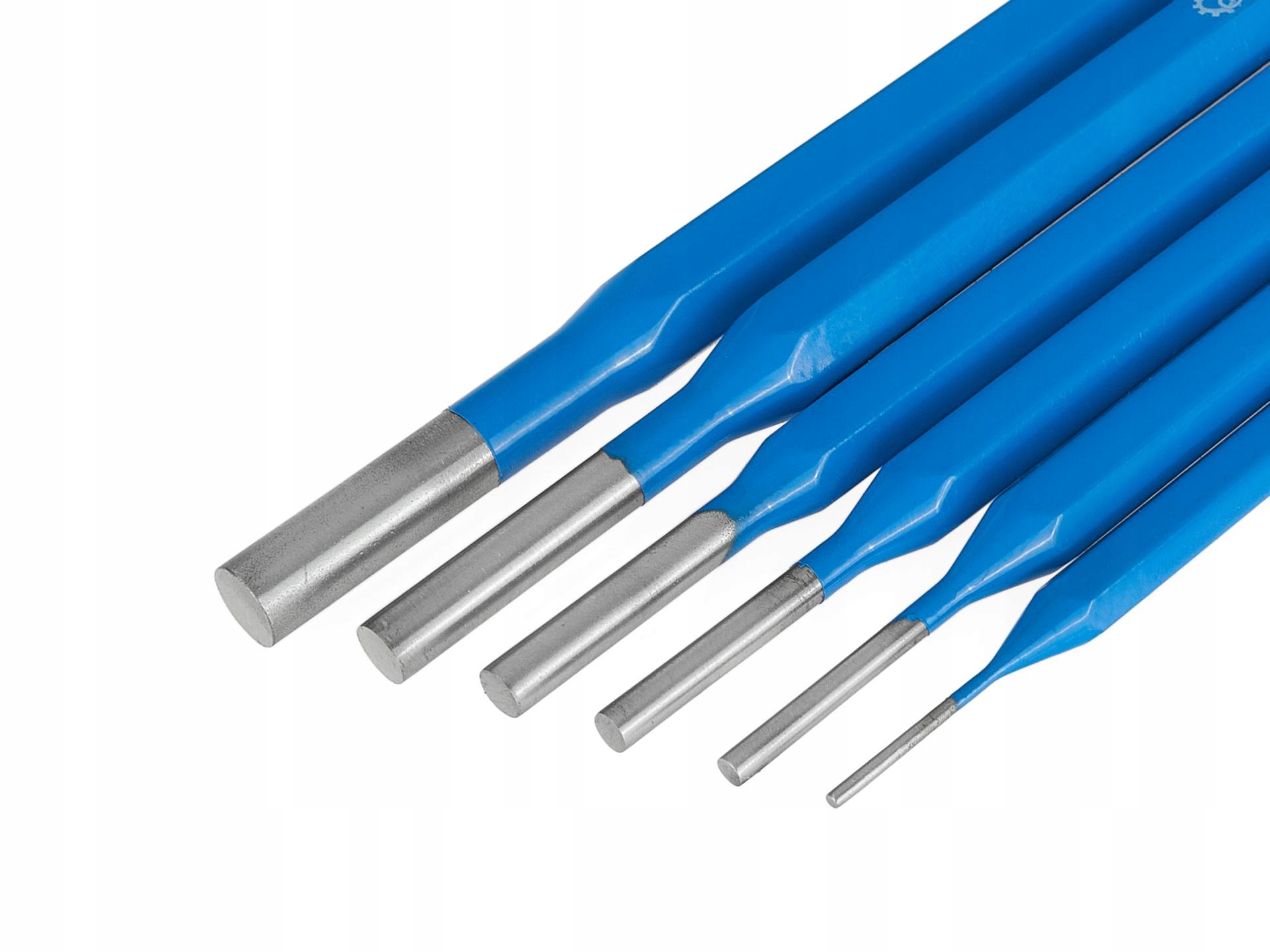 GEKO WYBIJAKI CYLINDRYCZNE 1.5-8MM WYBIJAKI TRZPIENI TULEJEK 6SZT. G38551