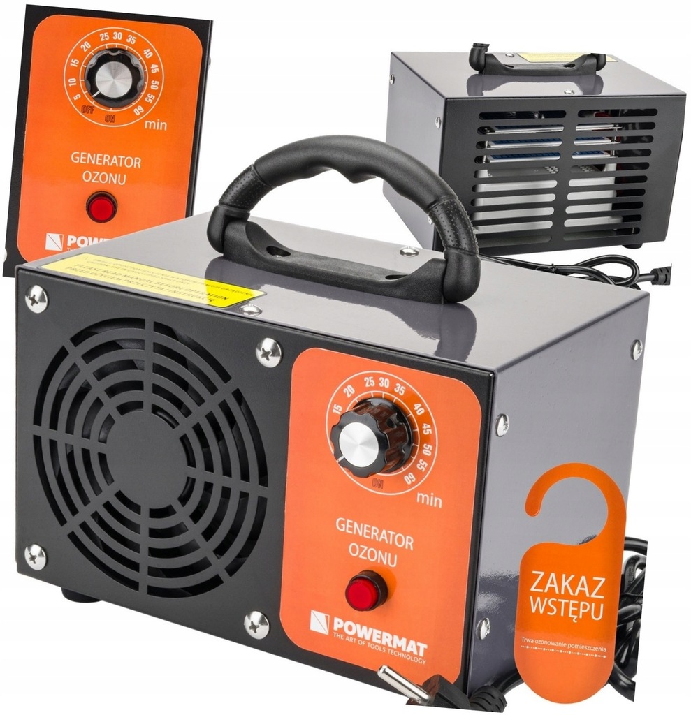 GENERATOR OZONU MOCNY 120W OZONATOR 28 000 MG/H ozonator + TIMER