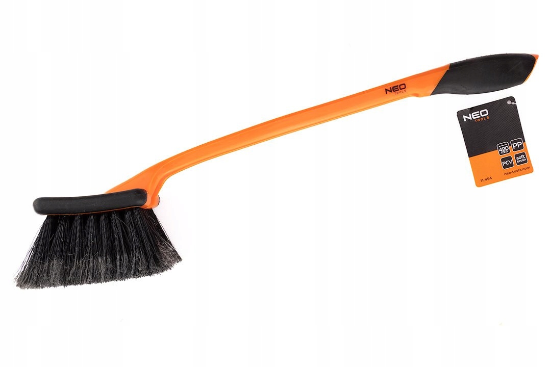 NEO SZCZOTKA DO MYCIA AUTA OPON FELG KÓŁ DŁUGA 49CM UNIWERSALNA 11-454