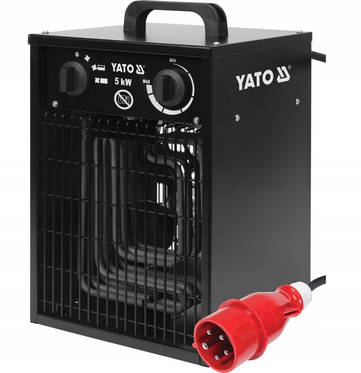 YATO NAGRZEWNICA ELEKTRYCZNA PRZENOŚNA 5KW GRZEJNIK TERMOSTAT YT-99695
