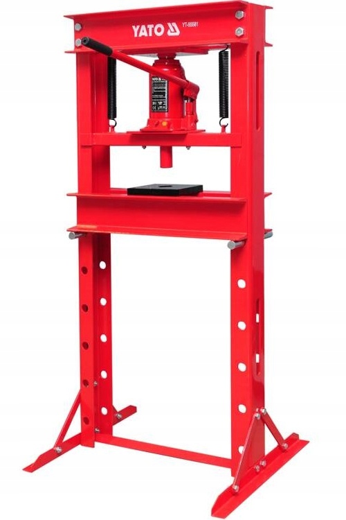 PRASA HYDRAULICZNO PNEUMATYCZNA 20T TON WARSZTATOWA Z SIŁOWNIKIEM