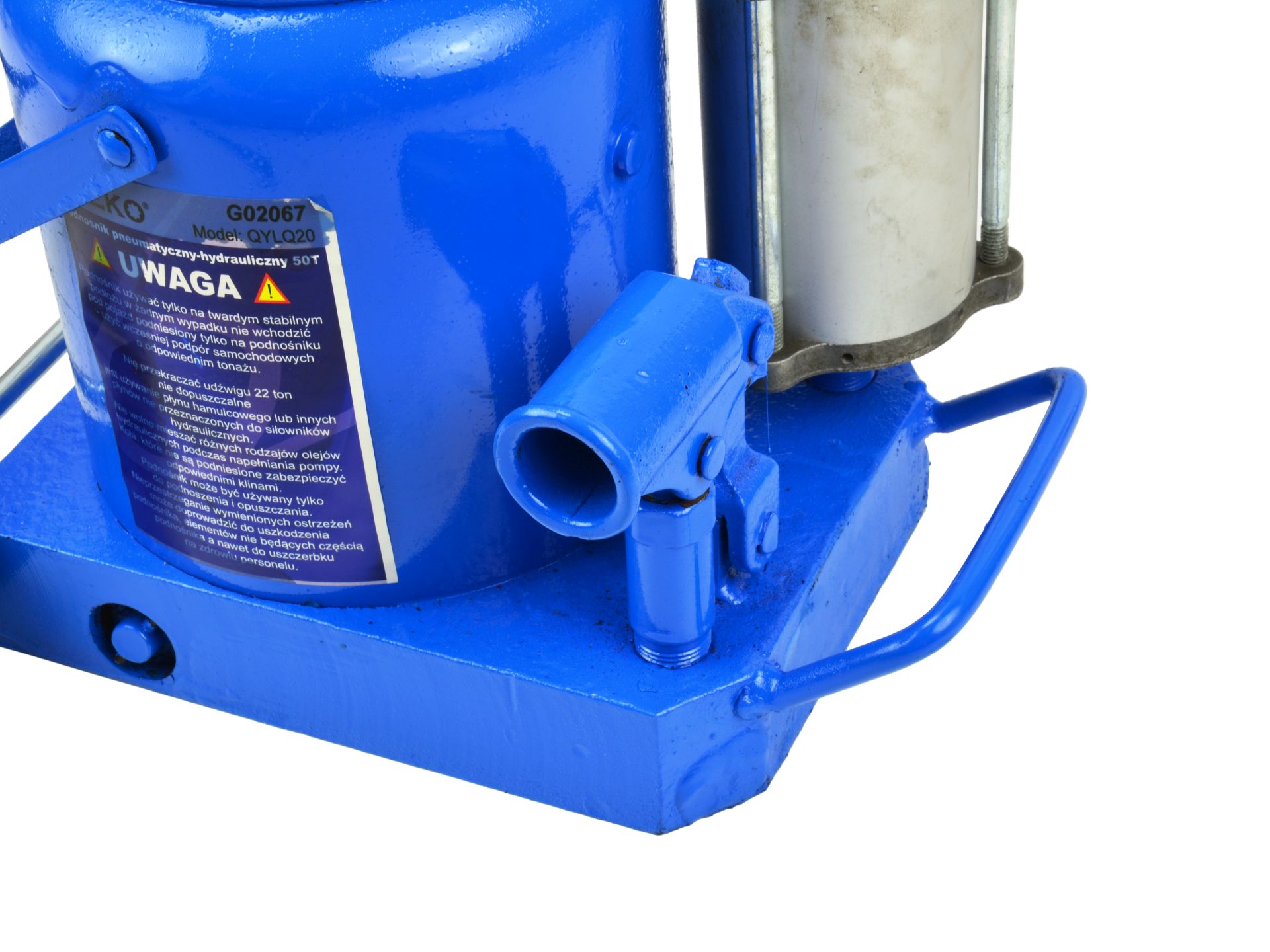 GEKO PODNOŚNIK SAMOCHODOWY HYDRAULICZNO-PNEUMATYCZNY 50T 265-425mm G02067
