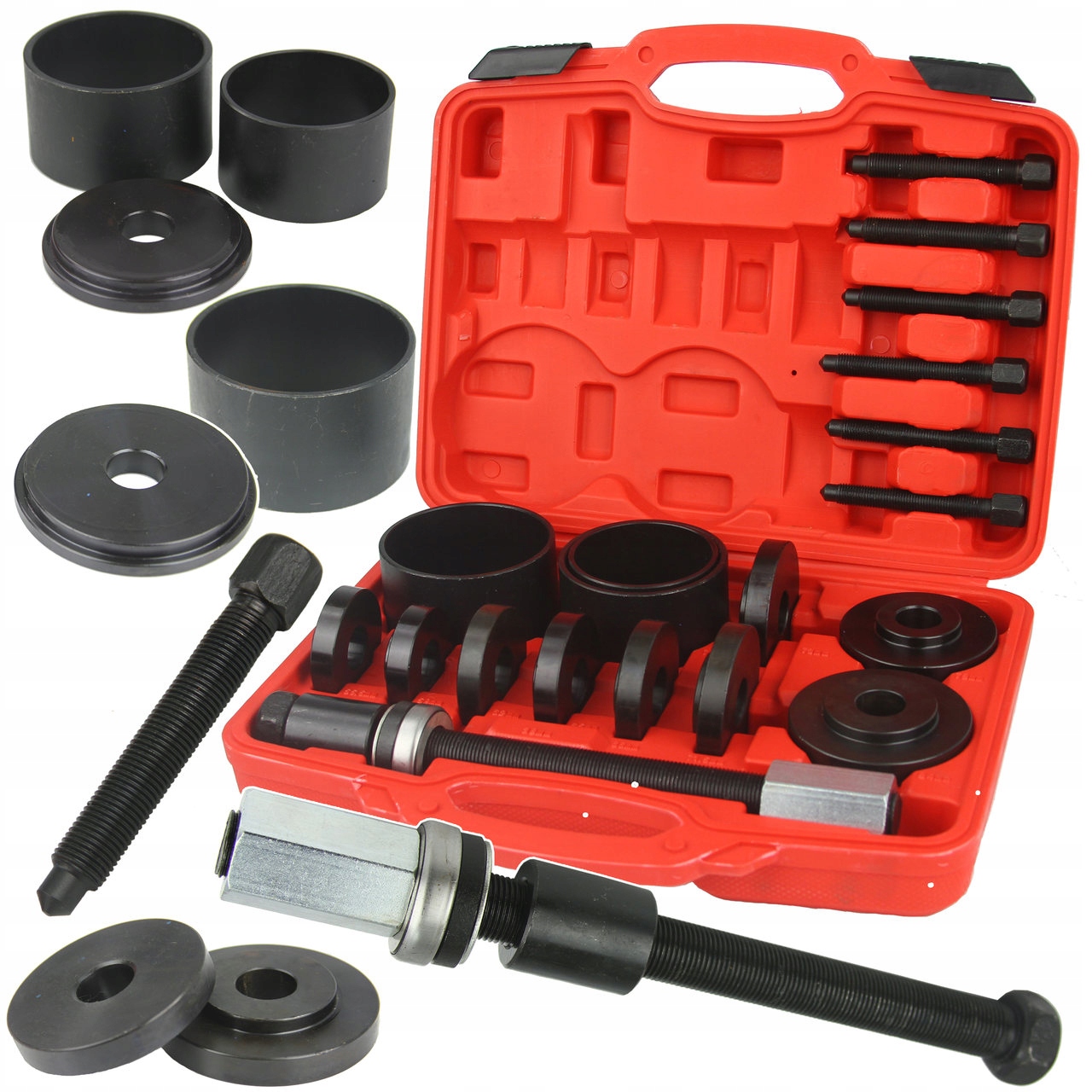 MARPOL ZESTAW 18el ŚCIĄGACZ ŁOŻYSK PIASTY ORAZ TULEI ADAPTERY 56-84mm