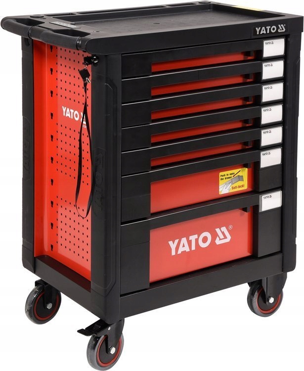 YATO WÓZEK WARSZTATOWY SERWISOWY SZAFKA NARZEDZIOWA YT-55290 212 sztuk