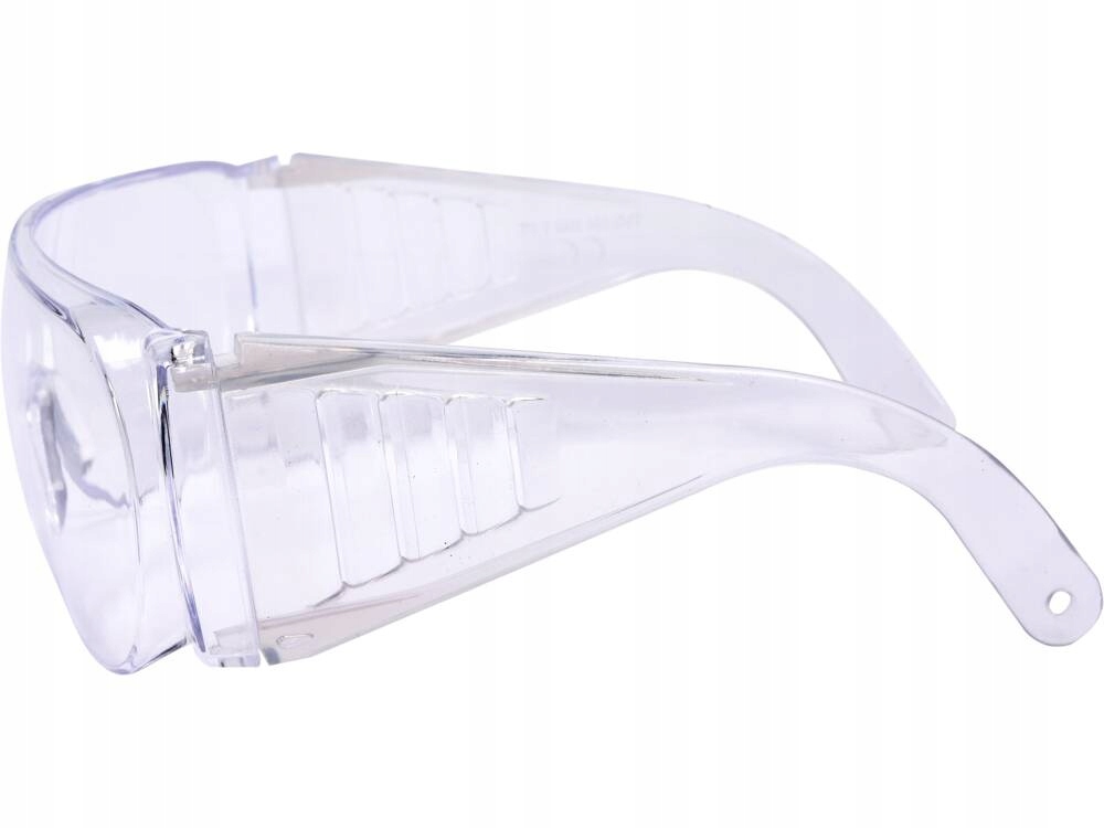 VOREL 74501 OKULARY OCHRONNE ROBOCZE BHP BUDOWLANE BEZBARWNE POLIWĘGLAN