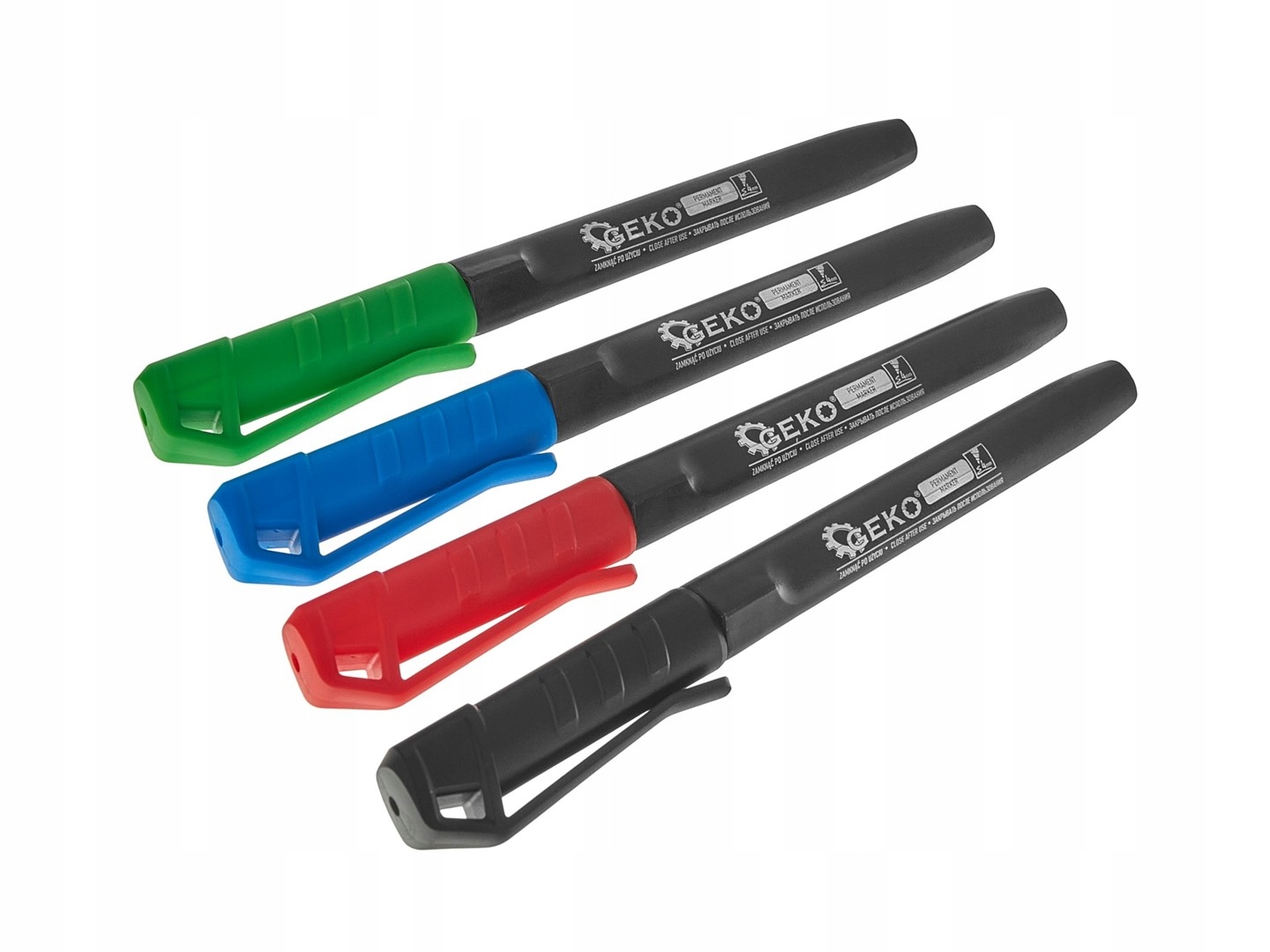 GEKO KOMPLET ZESTAW MARKERÓW PERMANENTNYCH BUDOWLANYCH MIX KOLORÓW G29022
