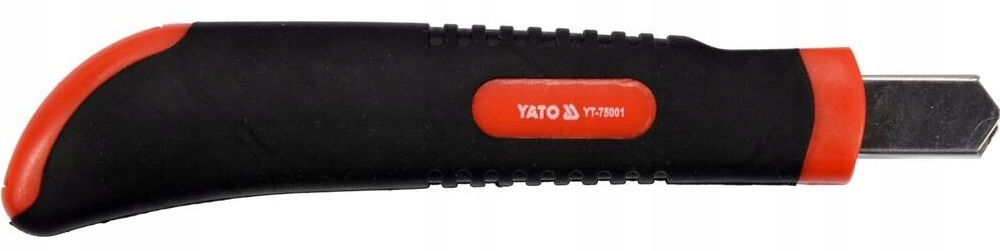 YATO NOŻYK Z OSTRZEM ŁAMANYM 9 MM ANTYPOŚLIZGOWA POWŁOKA ABS YT-75001