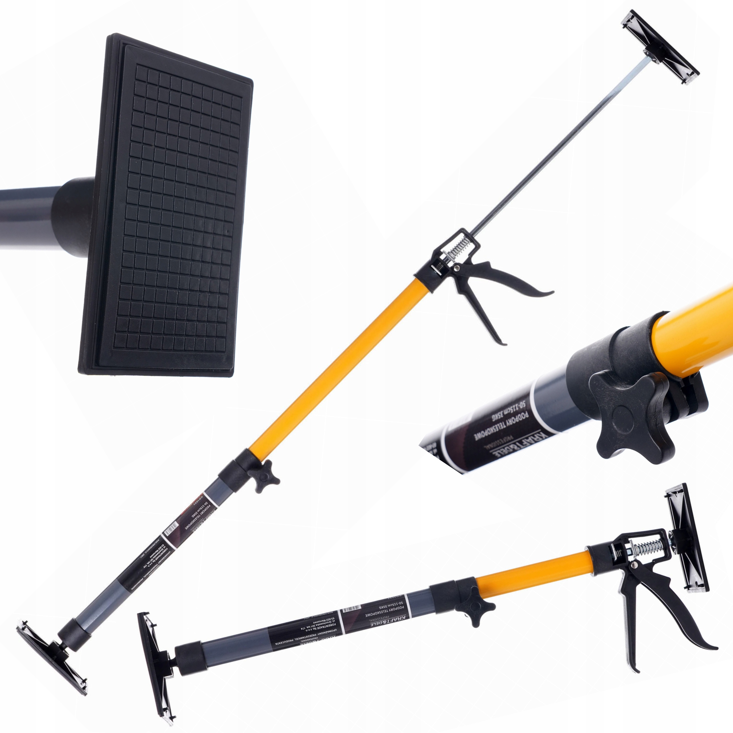 KRAFT&DELE PODPORA TELESKOPOWA 2 ELEMENTOWA 50-115CM PODNOŚNIK KD3022