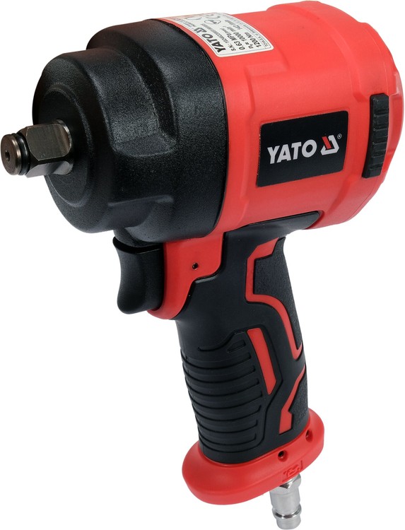 YATO KLUCZ UDAROWY PNEUMATYCZNY 1200Nm 1/2" ALUMINIOWY PRAWO/LEWO YT-09515