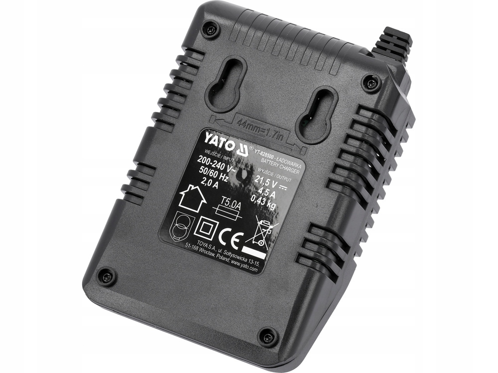 YATO INTELIGENTNA ŁADOWARKA UKŁAD CHŁODZENIA DO AKU SYSTEM 18V YT-828500