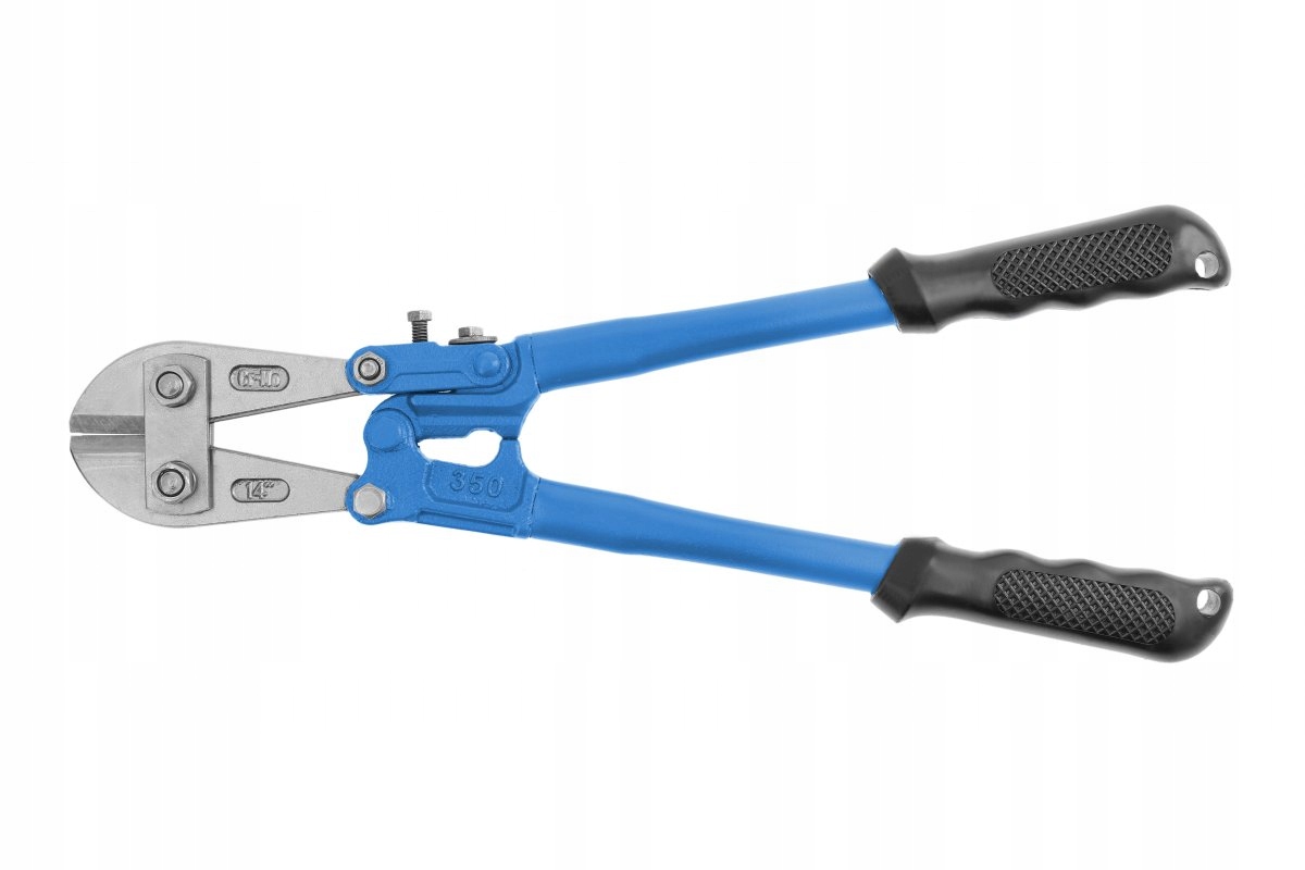 NOŻYCE DO PRĘTÓW DRUTU 350mm 35cm HOGERT HT3B523 KRAWĘDZIE TNĄCE HARTOWANE