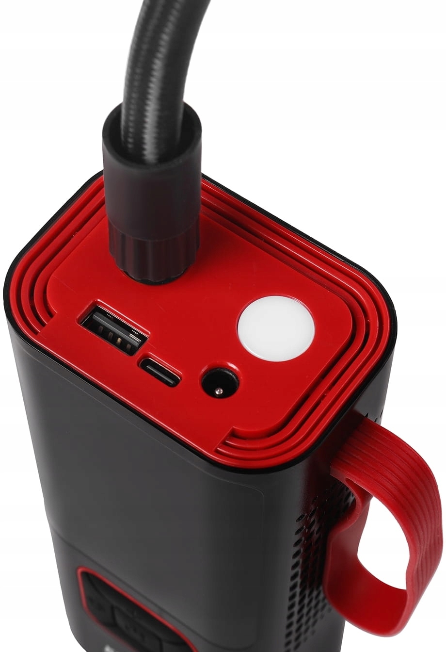 KOMPRESOR AKUMULATOROWY 85W 7800mAh SAMOCHODOWY SPRĘŻARKA POMPKA KD5497