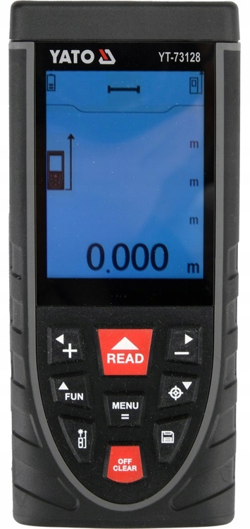 DALMIERZ LASEROWY CYFROWY MIERNIK ODLEGŁOŚCI PODGLĄD VIDEO 120m YT-73128