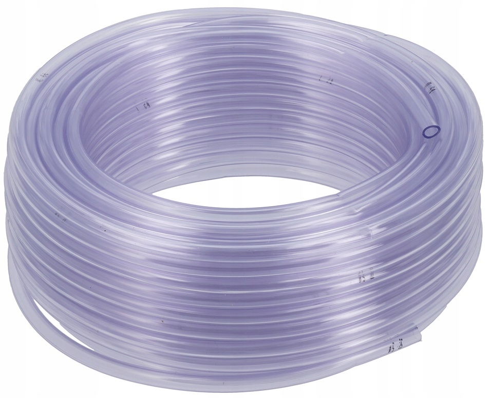 WĄŻ JEDNOWARSTWOWY TECHNICZNY 5MM NIEZBROJONY PRZEZROCZYSTY PVC 25M 81435